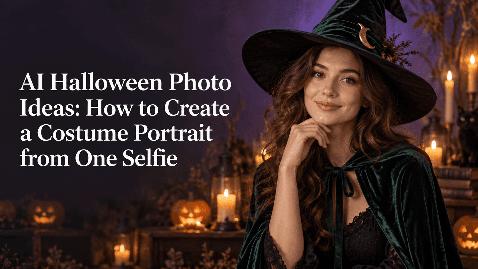 AI Halloween Photo Ideas: Create a Costume Portrait from a Selfie
