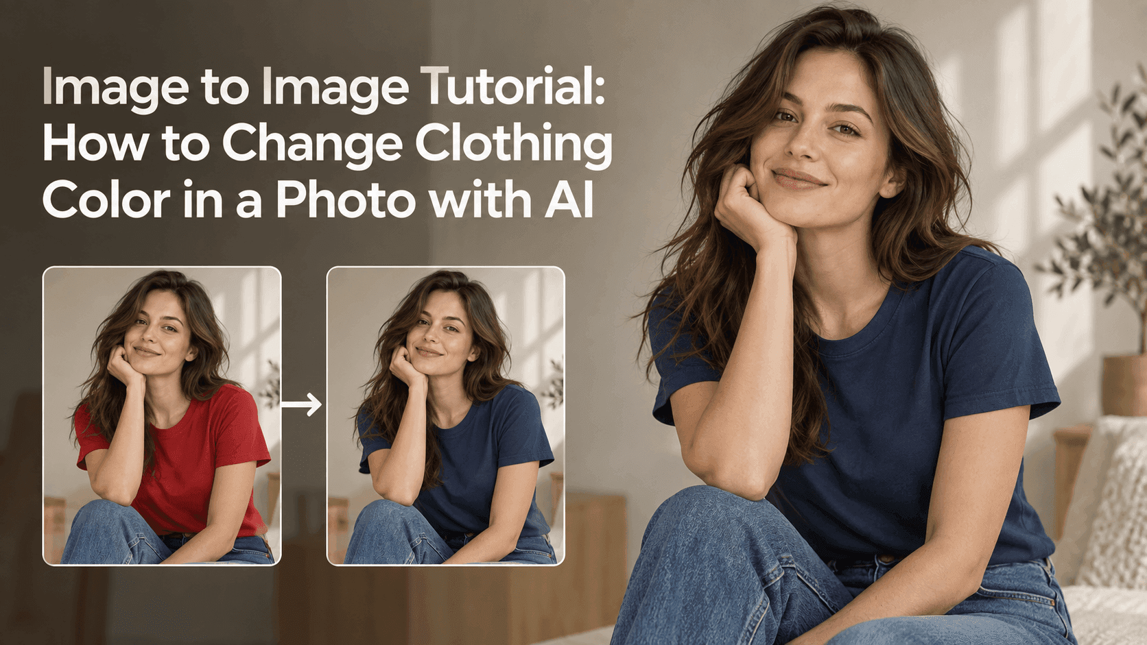 Image to Image AI: How to Change Clothing Colors in Photos