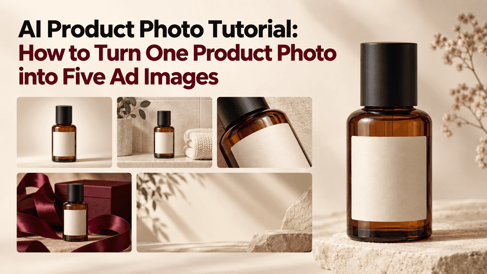 AI Product Photo: Turn One Product Shot into Five Ad Images