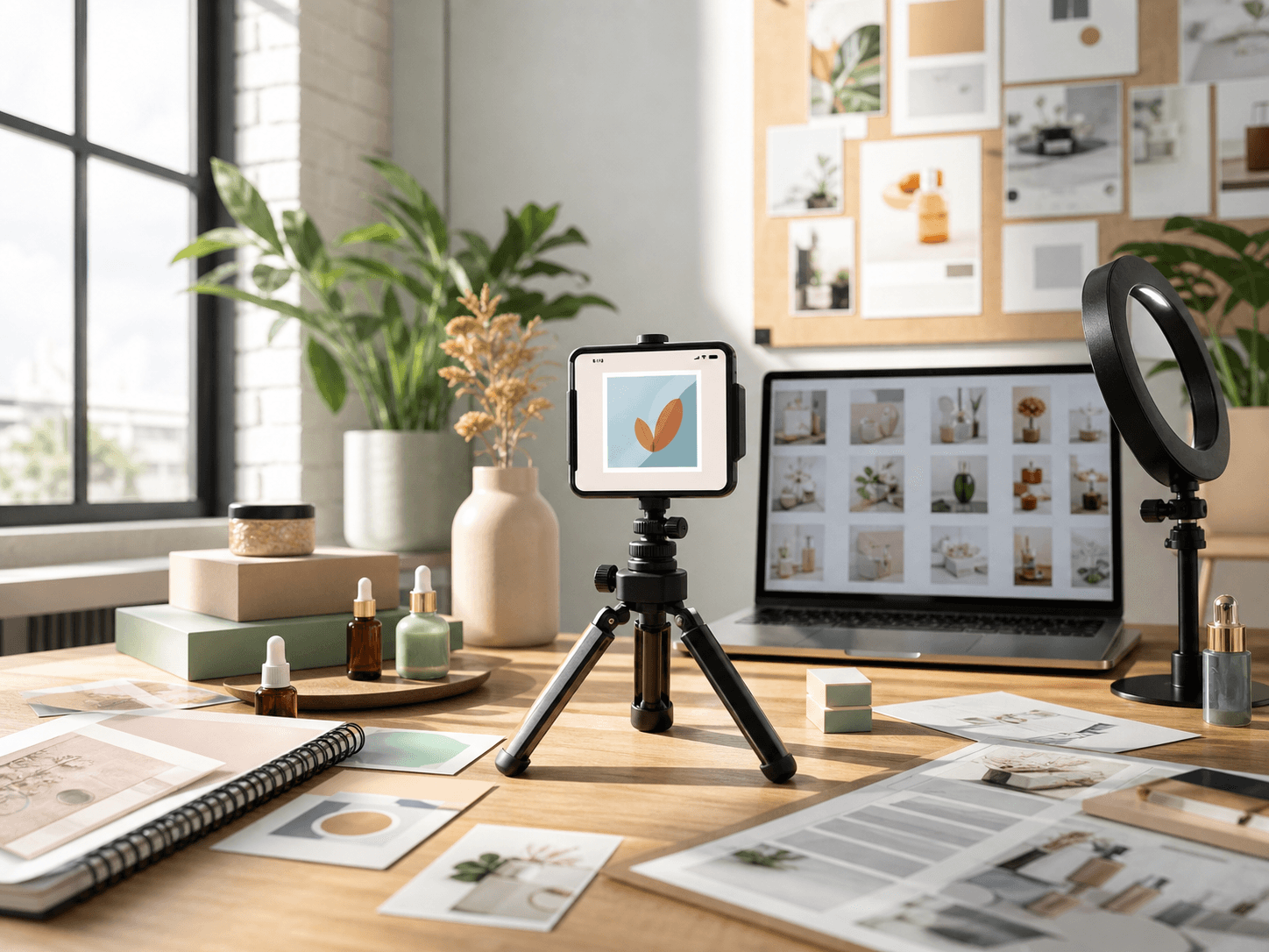 AI Social Media Image Prompt Example